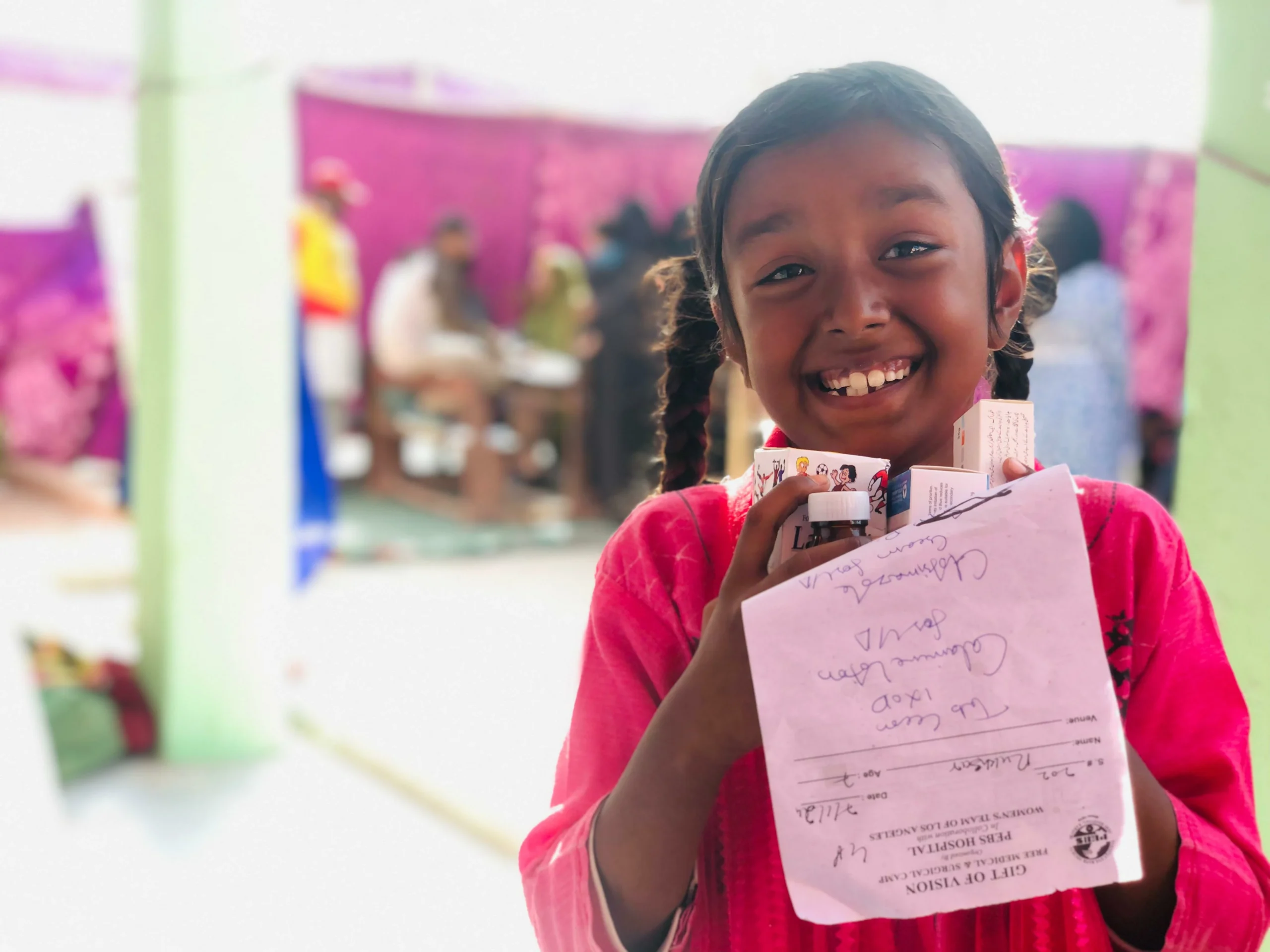 PEBS community outreach medical camp